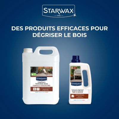 Nettoyant dégrisant teck et bois exotiques Starwax 1L