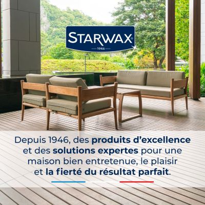 Nettoyant dégrisant teck et bois exotiques Starwax 1L