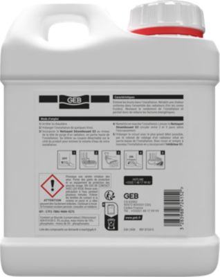 Nettoyant désembouant Geb G3 des circuits de chauffage 1L