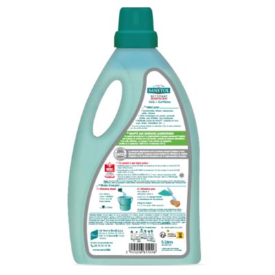 Nettoyant désinfectant sols et surfaces eucalyptus Sanytol 5L