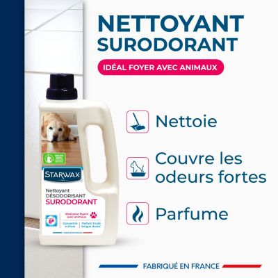 Nettoyant désinfectant surodorant sols et multi-usages Starwax 1L