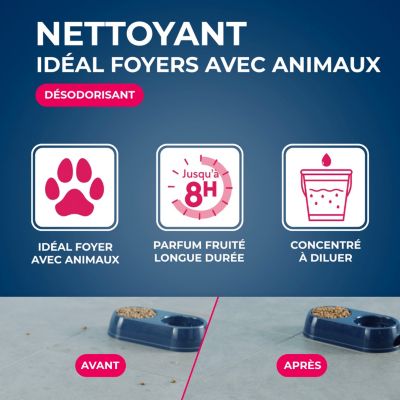 Nettoyant désinfectant surodorant sols et multi-usages Starwax 1L