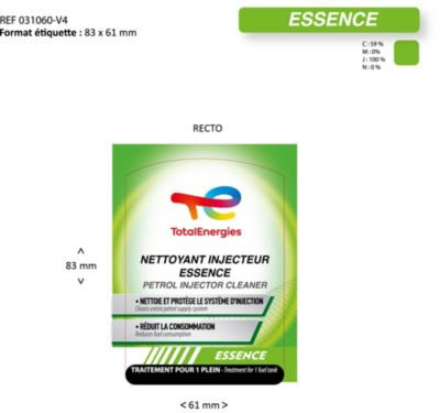 Nettoyant injecteur Total ESSENCE 250 ml