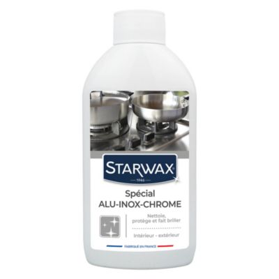 Nettoyant métaux spécial alu, inox et chrome Starwax 250ml