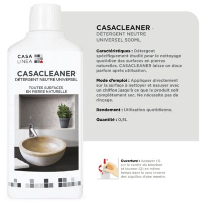 Nettoyant Pierre Naturelle extérieur et intérieur CASA LINEA 500 Ml