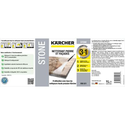 Nettoyant pierres et façades 1 L KARCHER