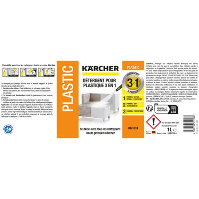 Nettoyant plastique 3-en-1 Karcher pour surfaces délicates