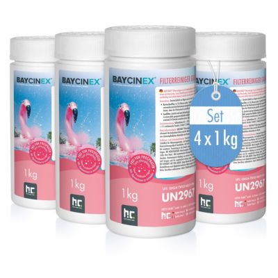 Nettoyant Pour Filtre Baycinex En Granulés En Sceaux De 1 Kg x 1