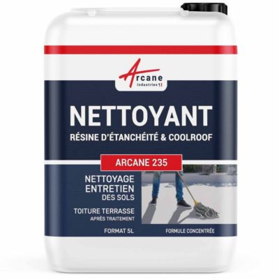 Nettoyant pour résine d'étanchéité - Cool Roof - Moquette de pierre  - 5 L - ARCANE INDUSTRIES