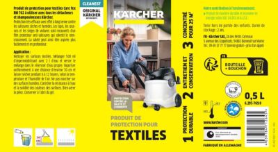 Nettoyant protection tapis et moquette Kärcher 500ml