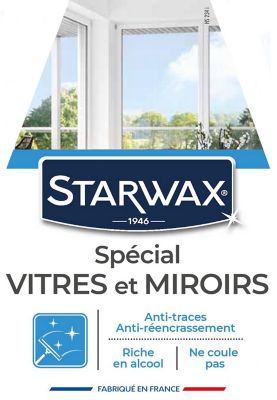 STARWAX - Nettoyant vitres liquide Starvitres en pulvérisateur