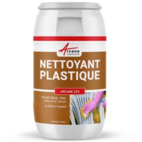 NETTOYANT RÉNOVATEUR PLASTIQUE  - 200 L - ARCANE INDUSTRIES