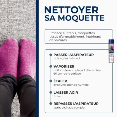 Nettoyant raviveur express tapis et moquettes Starwax 600ml