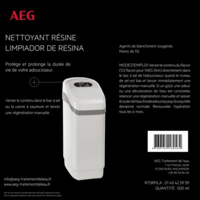 Nettoyant résine pour adoucisseur AEG 500ml