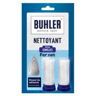 Nettoyant semelle fer à repasser Buhler 2x20 g