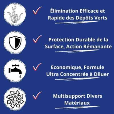 Nettoyant Toiture - 5 L   - Codeve Bois - Pour Traiter Votre Toiture, Tuile, Ardoise, Lauze Ou Fibrociment.