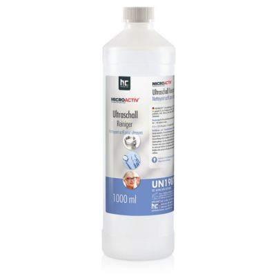 Nettoyant Ultrason 1 x 1 L - Détergent Universel Pour Bain À Ultrasons - Lunettes, Bijoux, Prothèses Dentaires, Métaux