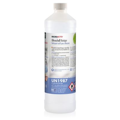 Nettoyant Ultrason 1 x 1 L - Détergent Universel Pour Bain À Ultrasons - Lunettes, Bijoux, Prothèses Dentaires, Métaux