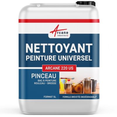 NETTOYANT UNIVERSEL PINCEAUX ET OUTILS  - 5 L - ARCANE INDUSTRIES