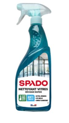 Nettoyant vitres pulvérisateur - séchage rapide 750ml Spado