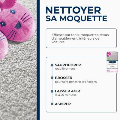 Nettoyeur à sec tapis et moquettes Starwax 500g