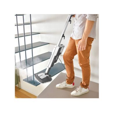 Nettoyeur balai vapeur 2en1 1500w blanc Polti SV610STYLE