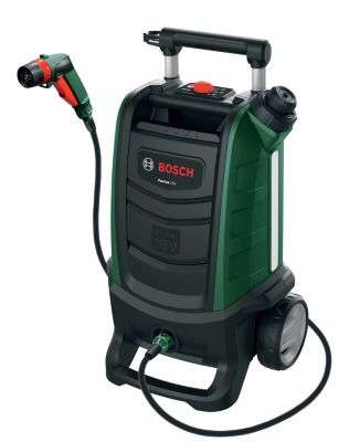 Bosch Nettoyeur pour extérieur sans-fil Bosh - Fontus (Livré avec 1 batterie 18V - 2,5Ah, 15 bar, réservoir de 15L, emballage carton