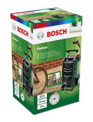 Nettoyeur basse pression sur batterie Bosch Fontus sans fil