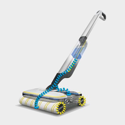 Nettoyeur de sols sans fil Karcher FC7 Cordless Plus Stone - Autonomie 45 min- 500 tr/min- Rouleaux spécial carrelage