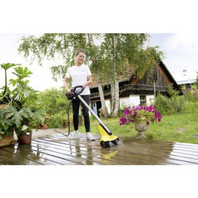 Nettoyeur de terrasse sans fil PCL 3-18, rouleaux rotatifs, application d'eau intégrée