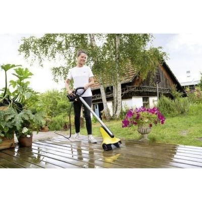 Nettoyeur de terrasse sans fil PCL 3-18, rouleaux rotatifs, application d'eau intégrée