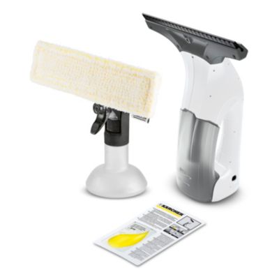 4 Pièces Chiffons Microfibre Pour Nettoyeur Vitres Karcher WV1 - Housses De Rechange 255x70mm Compatibles, Absorption Élevée Sans Rayures