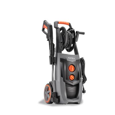 Nettoyeur Haute Pression FUXTEC FX-HDRP2500 2500W, 195 bar, 7,8 L/min, 468 l/h, enrouleur tuyau, réservoir de nettoyage