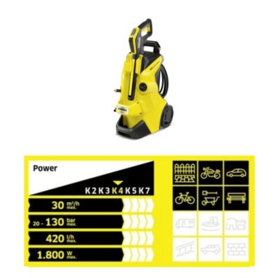Nettoyeur haute pression Karcher K4 Power Control 1800W 130 bar