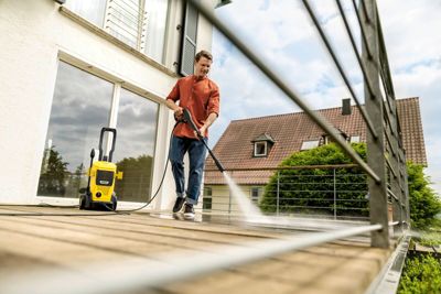 Nettoyeur haute pression Karcher K5 FJ HOME - Pression 145 bar- Débit 500 l/h- canon à mousse- Kit Home inclus