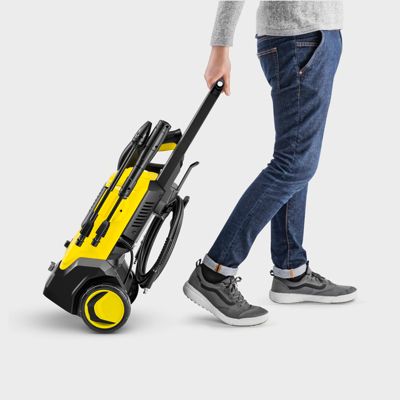 Nettoyeur haute pression Karcher K5 FJ HOME - Pression 145 bar- Débit 500 l/h- canon à mousse- Kit Home inclus