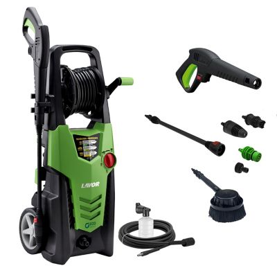 Nettoyeur Haute Pression Lavor Galaxy 160 Essential GL - 160 Bars - Débit 510 L/h - Moteur 2500W - Avec Enrouleur