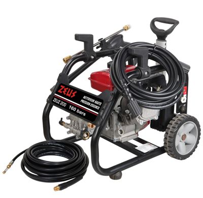 Nettoyeur Haute Pression Thermique 160 Bars 450 L/h ZEUZ + Nettoyeur de canalisation