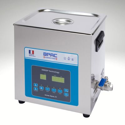 Nettoyeur Ultrasons Professionnel - cuve 14 L - Turbo + Sweep - 360W - BPAC