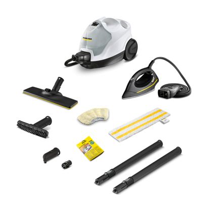 Nettoyeur vapeur avec fer à repasser Karcher SC4 EasyFix Iron - Pression 3.5 bar- Débit vapeur 40 g/min