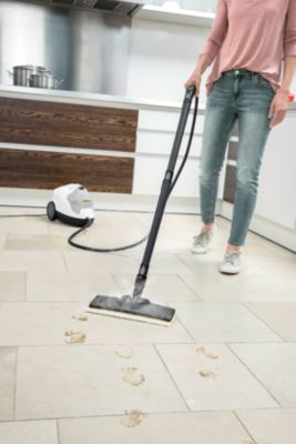 Nettoyeur vapeur Karcher SC4 Easyfix blanc filaire avec accessoires