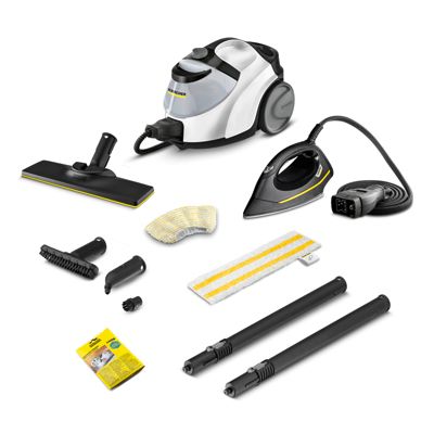 Nettoyeur vapeur Karcher SC5 EasyFix Iron avec FER A REPASSER, Pres 4.2 bar, Débit vapeur 50 g/min, fonction vapo hydro