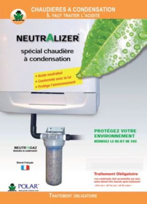 Neutraliseur Condensats chaudière gaz - NEUTRALISEUR DE CONDENSATS GAZ 12 KW