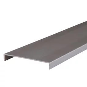 Nez de cloison aluminium alu 10 x 78 mm L.2,6 m