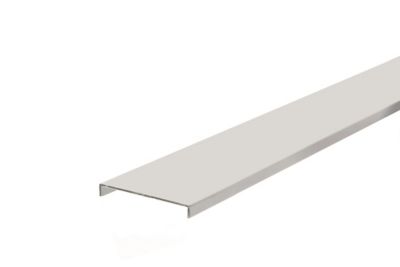 Nez de cloison aluminium blanc 10 x 78 mm L.2,6 m