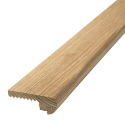 Nez de marche chêne à coller 26 x 68 mm L.1,50 m