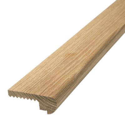 Nez de marche chêne à coller 26 x 68 mm L.1 m