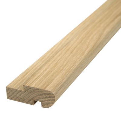Nez de marche chêne à visser 26 x 68 mm L.1,50 m