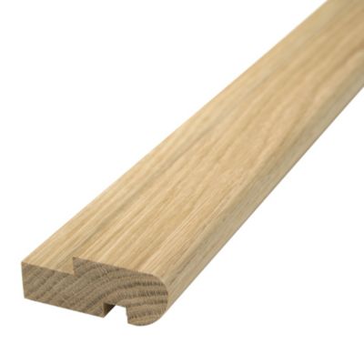 Nez de marche chêne à visser 26 x 68 mm L.1 m