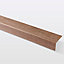 Nez de marche en aluminium décor bois foncé GoodHome 35 x 25 x 900 mm.